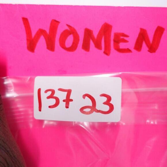 American Eagle Outfitters Cropped Shirt Women XL Blue Striped Collared Button-Up - Picture 7 of 7